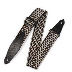 Levy's Heavy-weight Cotton Guitar Strap - Cowboy White