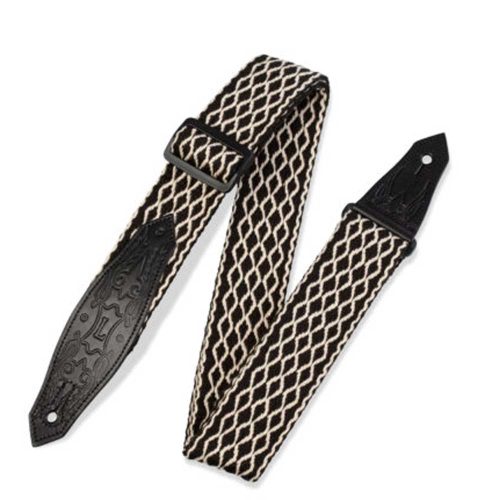 Levy's Heavy-weight Cotton Guitar Strap - Cowboy White