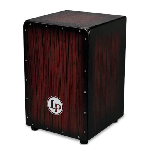 Latin Percussion LP Aspire Accents Cajon - Darkwood Streak Finish
