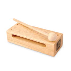 Latin Percussion Aspire Series Wood Block with Striker - Small