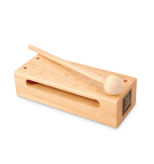 Latin Percussion Aspire Series Wood Block with Striker - Small