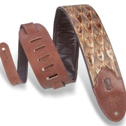 Levy's Sundance Line Arrowhead Bronze Guitar Strap
