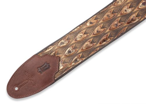 Levy's Sundance Line Arrowhead Bronze Guitar Strap - Image 3