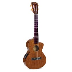 Mahalo Java Series Tenor Cutaway Acoustic Electric Ukulele (Vintage Natural)