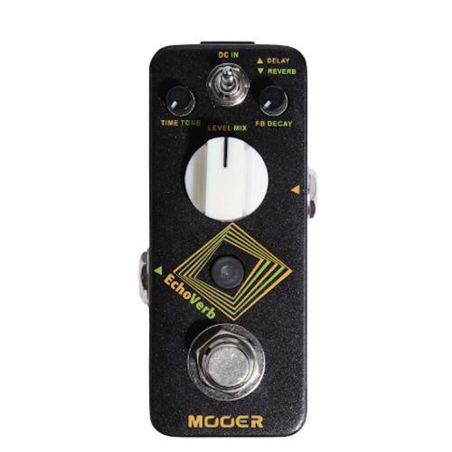 Mooer Echoverb Digital Delay and Reverb Effect Pedal