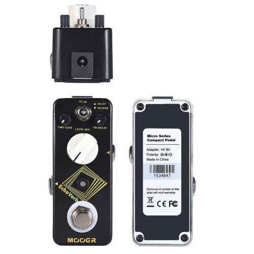 Mooer Echoverb Digital Delay and Reverb Effect Pedal - Image 3