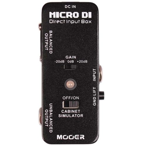Mooer Micro DI Cabinet Simulator Pedal - Image 2