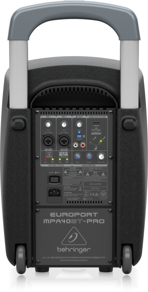Behringer MPA40BT-Pro Portable PA System - Image 3