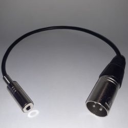 Kolitron Cable 3.5MM Stereo Jack-XLR Male 30CM