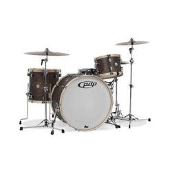 PDP Concept Maple Classic - 4 Piece Kit - Walnut Stain with Natural Hoops
