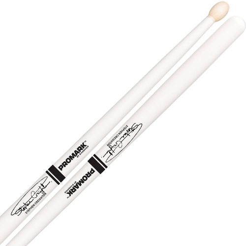 Promark Stephen Creighton Pipe Band Drum Sticks White