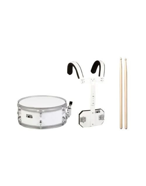 Premier Olympic Marching Snare Drum 14 x 5.5 inch - White