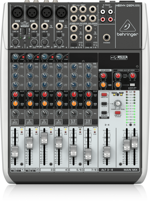 Behringer Xenyx Q1204USB Mixer with USB - Image 2
