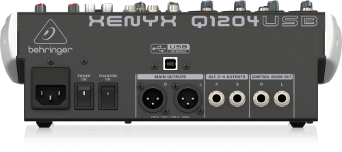 Behringer Xenyx Q1204USB Mixer with USB - Image 4