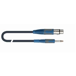 QuikLok ROK SOLID Microphone cable, XLR Female / Jack Mono, 6m