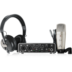 Behringer U-Phoria Studio Pro Recording/Podcasting Bundle