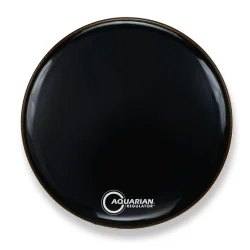 Aquarian Regulator Resonant Bass Drum Head 22 inch - Black