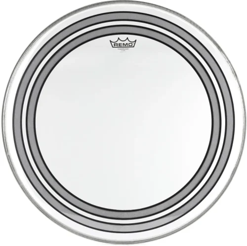 Remo Powersonic Clear Bass Drumhead - 22 inch