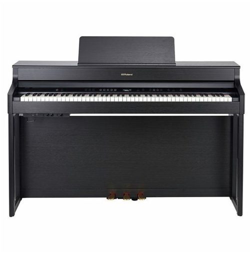 Roland HP702-CH Digital Piano with Stand (Charcoal Black)