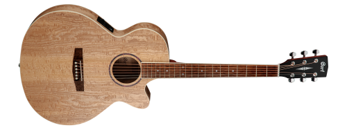 Cort SFX-AB Ash Burl Acoustic Electric Guitar – Natural Ash - Image 2