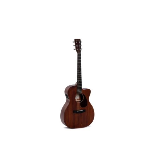 Sigma 000MC-15E Auditorium Acoustic Guitar Mahogany - Image 2