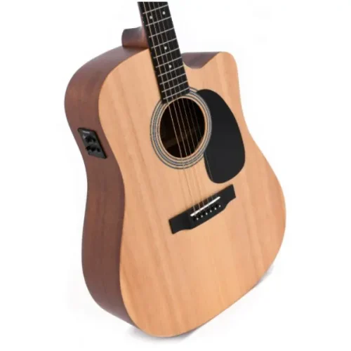 Sigma DMC-STE Acoustic Electric Guitar – Natural - Image 4