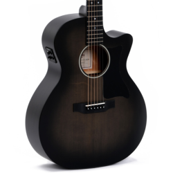 Sigma GMC STE BKB Acoustic Electric Guitar – Black Burst