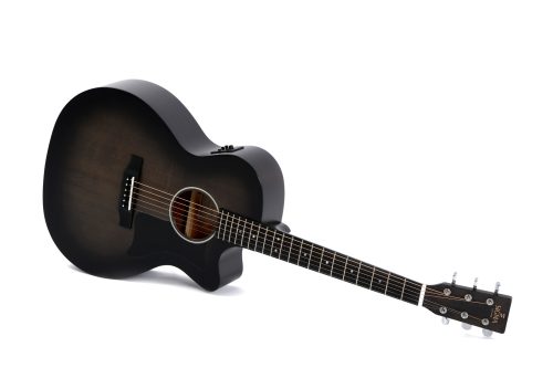 Sigma GMC STE BKB Acoustic Electric Guitar – Black Burst - Image 2
