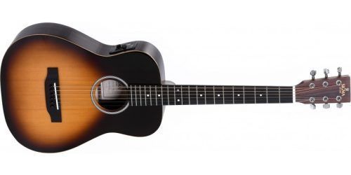 Sigma Traveller TT-12E-SB+ Sunburst Electric Acoustic Guitar - Image 2