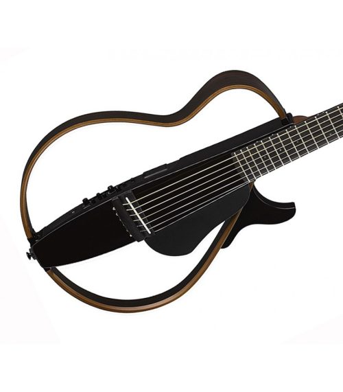 Yamaha SLG200S 6-string Silent Steel-string Guitar - Black - Image 3