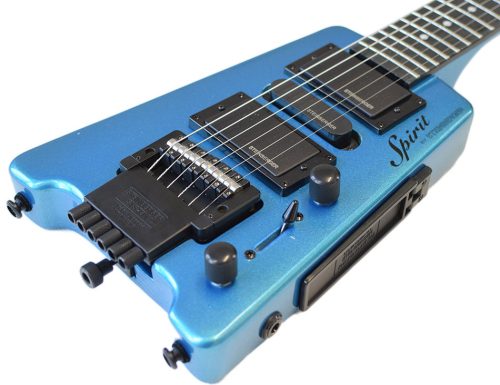 Steinberger GT-PRO Deluxe Outfit Electric Guitar With Bag - Frost Blue - Image 3