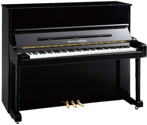 Sandner Upright Piano Black UP119B