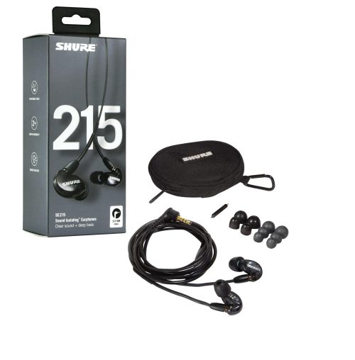 Shure SE215 Sound-isolating Earphones - Black - Image 2