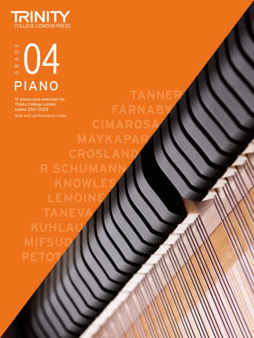 Trinity Piano Grade 4 2021 - 2023