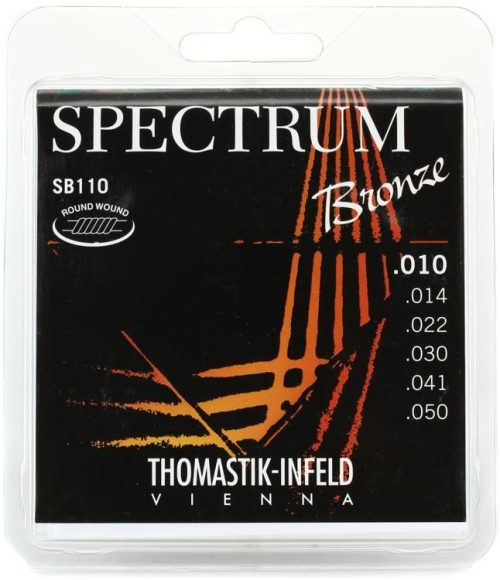 Thomastik-Infeld Spectrum Bronze Acoustic Guitar Strings - Extra-Light .010-.050