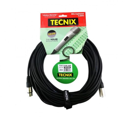 Tecnix 20m XLR M-F XLR Cable