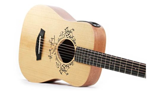 Taylor TSBTe Taylor Swift Acoustic-Electric Guitar - Natural - Image 2