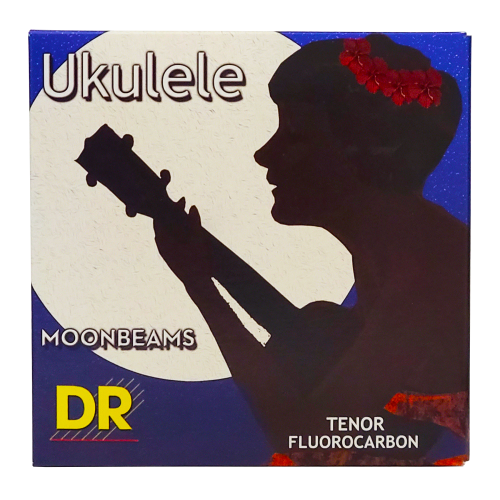 DR UFT Fluorocarbon Tenor Ukulele Strings - Clear - Image 2