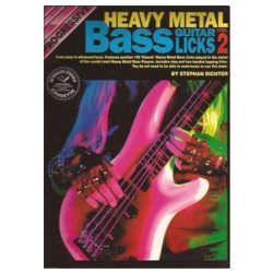 Progressive Heavy Metal Bass Guitar Licks Vol 2 + CD