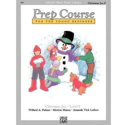 Alfred's Basic Piano Prep Course - Christmas Joy! Book F