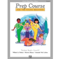 Alfred's Basic Piano Prep Course - Technic Book F