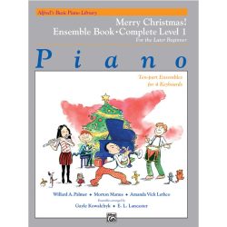 Alfred's Basic Piano Library - Merry Christmas! Ensemble, Complete Book 1
