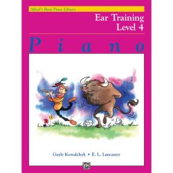 Alfred's Basic Piano Library - Ear Training Book 4