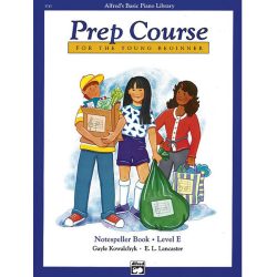 Alfred's Basic Piano Prep Course - Notespeller Book E