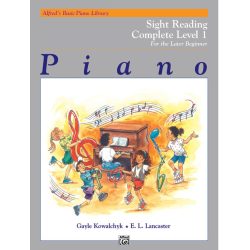 Alfred's Basic Piano Library - Sight Reading Book Complete Level 1