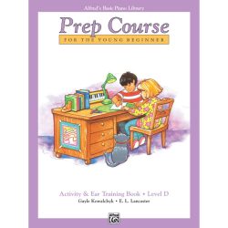 Alfred's Basic Piano Prep Course - Activity and Ear Training Book D