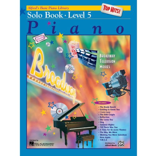 Alfred's Basic Piano Library -Top Hits! Solo Book 5