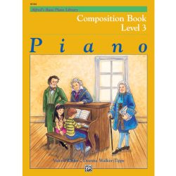 Alfred's Basic Piano Library - Composition Book 3
