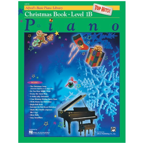 Alfred's Basic Piano Library - Top Hits! Christmas Book 1B
