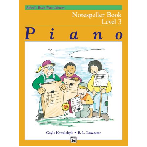 Alfred's Basic Piano Library - Notespeller Book 3